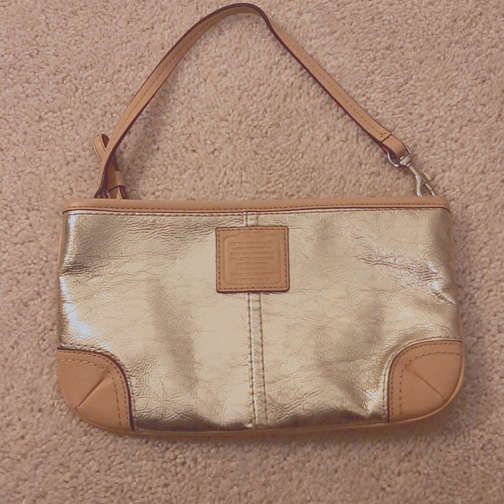 Coach mini purse or wristlet